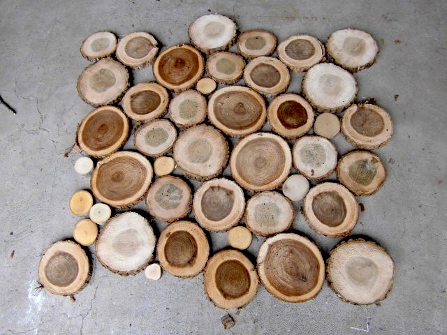 薪 広葉樹製材販売 木の素材屋さん 輪切り販売